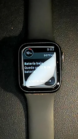 Foto tomada del Apple Watch Serie 5 40mm de P**i posterior a la reparación de cristal digitalizador el 22 de Noviembre de 2021