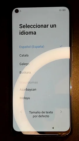 Foto tomada del Xiaomi Redmi Note 9 de A*****o posterior a la reparación de batería el 23 de Noviembre de 2021