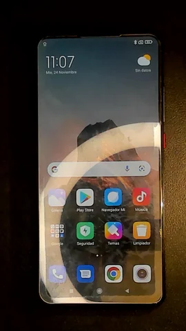 Xiaomi Mi 9T Pro de E****o antes de la reparación de auricular