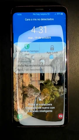 Foto tomada del Samsung Galaxy S9 de R***n posterior a la reparación de batería el 7 de Diciembre de 2021