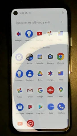 Google Pixel 4a de A*****n antes de la reparación de batería