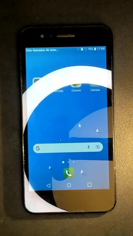 Foto tomada del LG K9 de C****n posterior a la reparación de pantalla el 14 de Diciembre de 2021