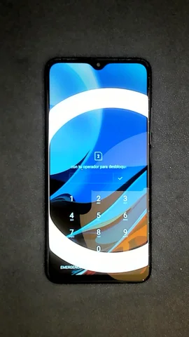 Foto tomada del Xiaomi Redmi 9T de J****r posterior a la reparación de pantalla el 4 de Enero de 2022