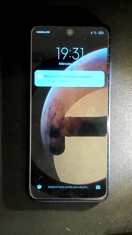 Xiaomi Redmi Note 10 5G de M****l antes de la reparación de lector de huellas (o inicio)