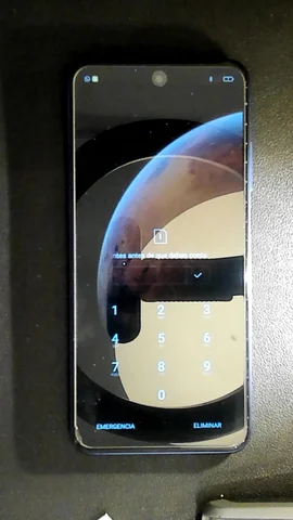 Foto tomada del Xiaomi Redmi Note 10 5G de M****l posterior a la reparación de lector de huellas (o inicio) el 26 de Enero de 2022