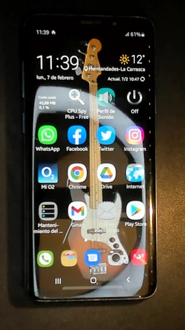 Samsung Galaxy S9+ de E*****e antes de la reparación de batería