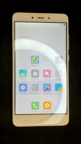 Foto tomada del Xiaomi Redmi Note 4 de M***a posterior a la reparación de batería el 5 de Febrero de 2022