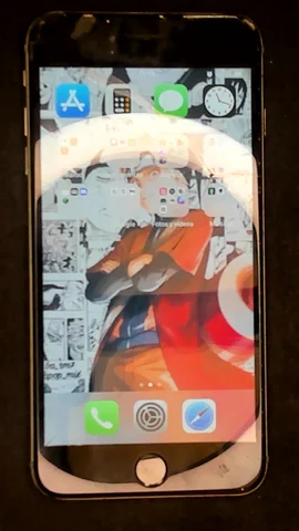 Apple iPhone 6 Plus de D****l antes de la reparación de pantalla