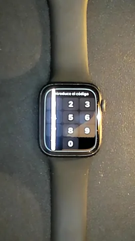 Foto tomada del Apple Watch SE 44mm de A*****o posterior a la reparación de cristal digitalizador el 23 de Febrero de 2022