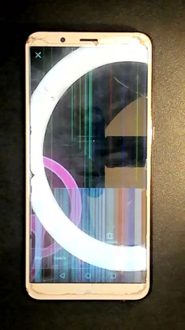 Huawei Mate 10 Lite de V***y antes de la reparación de pantalla