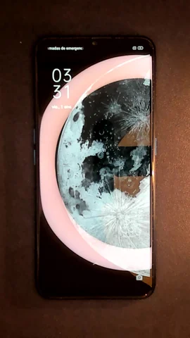 Foto tomada del Oppo A9 (2020) de P***o posterior a la reparación de pantalla el 17 de Marzo de 2022