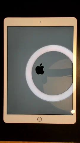 Foto tomada del Apple iPad 7 10.2 (2019) de M***a posterior a la reparación de puerto de carga el 7 de Abril de 2022