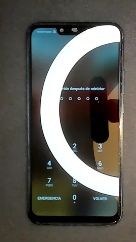 Foto tomada del Huawei Mate 20 lite de J**é posterior a la reparación de tapa trasera y pantalla el 11 de Abril de 2022