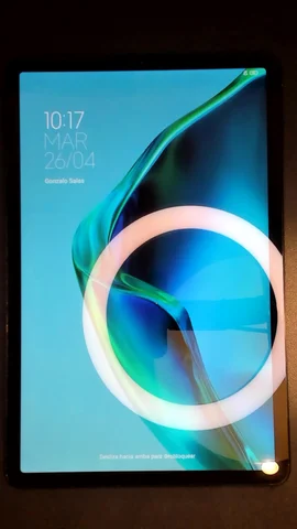 Foto tomada del Xiaomi Pad 5 de G*****o posterior a la reparación de pantalla el 21 de Abril de 2022