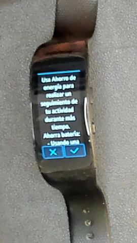 Foto tomada del Samsung Gear S2 de M****l posterior a la reparación de batería el 27 de Abril de 2022