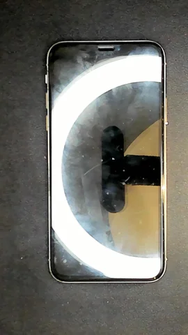 Apple iPhone X de E*****e antes de la reparación de pantalla y auricular y sensor de proximidad