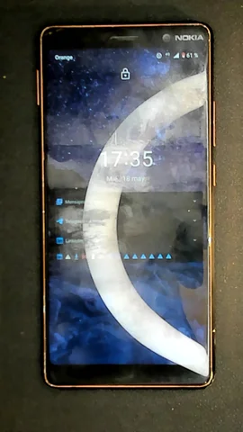 Nokia 7 plus de D****r antes de la reparación de puerto de carga y micrófono