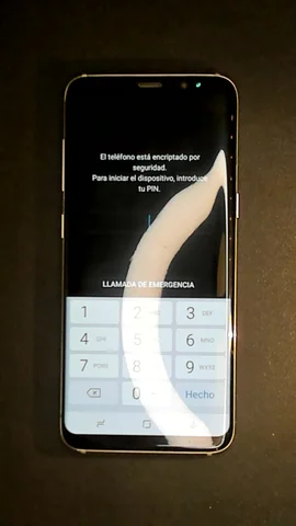 Samsung Galaxy S8 de M*******a antes de la reparación de batería