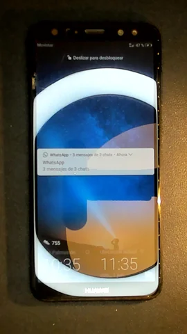 Foto tomada del Huawei Mate 10 Lite de J***e posterior a la reparación de batería el 1 de Junio de 2022