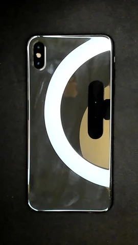 Foto tomada del Apple iPhone XS Max de J**é posterior a la reparación de tapa trasera el 24 de Junio de 2022