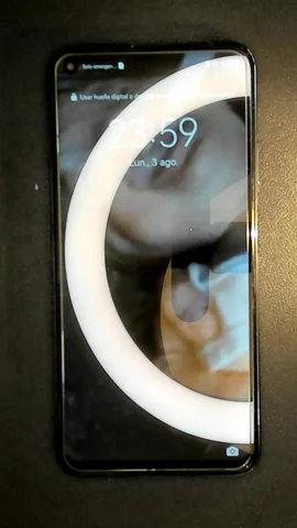 Foto tomada del Huawei nova 5T de R*****o posterior a la reparación de pantalla el 30 de Junio de 2022