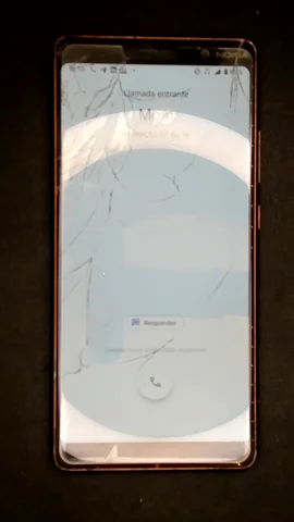 Nokia 7 plus de D****r antes de la reparación de pantalla