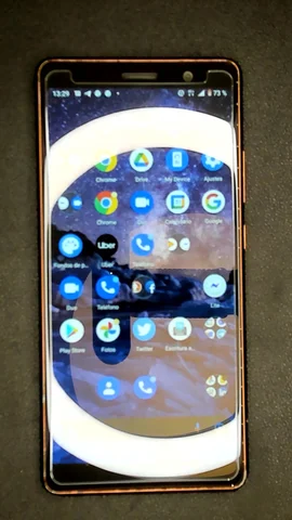 Foto tomada del Nokia 7 plus de D****r posterior a la reparación de pantalla el 8 de Julio de 2022