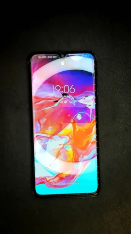 Foto tomada del Samsung Galaxy A70 de V****r posterior a la reparación de batería el 22 de Julio de 2022