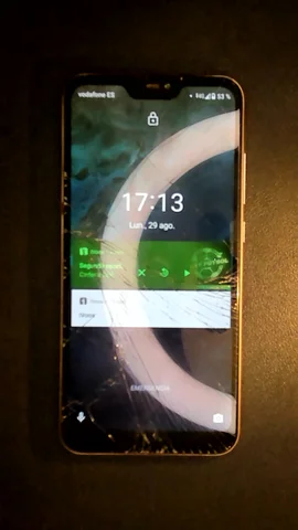 Xiaomi Mi A2 Lite (Redmi 6 Pro) de T***s antes de la reparación de pantalla