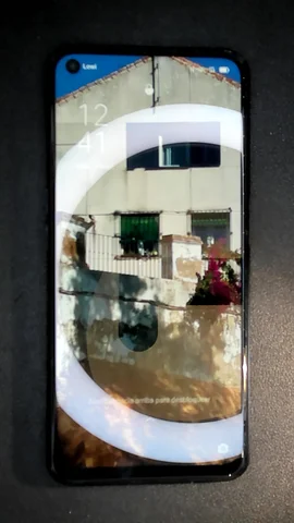 Foto tomada del Oppo A72 de F*******o posterior a la reparación de pantalla el 30 de Agosto de 2022