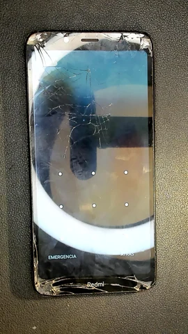 Xiaomi Redmi 7A de V*****a antes de la reparación de pantalla