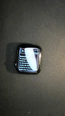 Foto tomada del Apple Watch Serie 6 44mm de J***e posterior a la reparación de cristal digitalizador el 7 de Septiembre de 2022