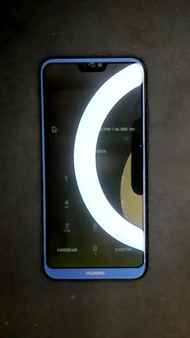 Foto tomada del Huawei P20 lite de A*******o posterior a la reparación de pantalla el 16 de Septiembre de 2022