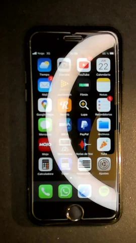 Foto tomada del Apple iPhone 7 de I****l posterior a la reparación de auricular el 19 de Septiembre de 2022