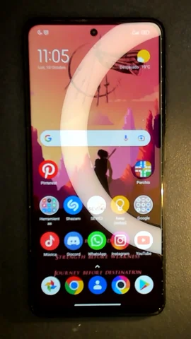 Foto tomada del Xiaomi Poco X3 Pro de A****s posterior a la reparación de pantalla el 9 de Octubre de 2022