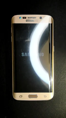 Samsung Galaxy S6 edge de V******a antes de la reparación de pantalla