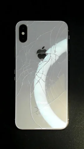 Apple iPhone X de J**é antes de la reparación de batería y pantalla y tapa trasera