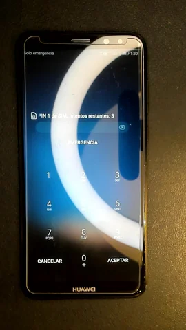 Foto tomada del Huawei Mate 10 Lite de P**e posterior a la reparación de batería el 13 de Noviembre de 2022