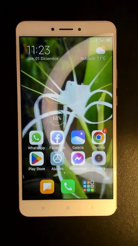 Foto tomada del Xiaomi Mi Max 2 de J**é posterior a la reparación de batería el 30 de Noviembre de 2022