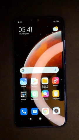 Foto tomada del Xiaomi Redmi 9C de J****r posterior a la reparación de pantalla el 10 de Diciembre de 2022