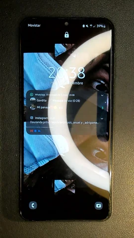 Foto tomada del Samsung Galaxy A13 de L***a posterior a la reparación de pantalla el 12 de Diciembre de 2022