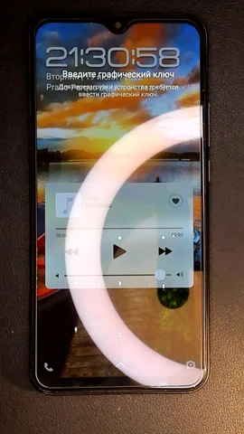 Foto tomada del Xiaomi Redmi 9 de D*****i posterior a la reparación de pantalla el 19 de Diciembre de 2022