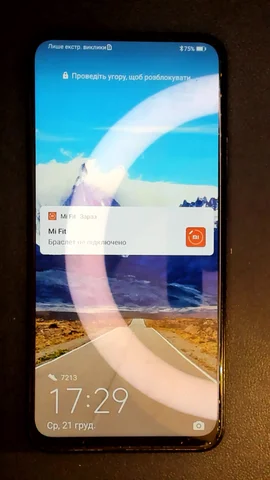 Huawei P Smart Z de M***a antes de la reparación de batería