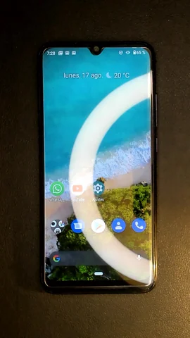 Foto tomada del Xiaomi Mi A3 de M********n posterior a la reparación de pantalla el 29 de Diciembre de 2022