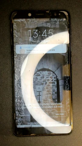 Foto tomada del Xiaomi Redmi Note 5 de E*****a posterior a la reparación de batería el 25 de Enero de 2023