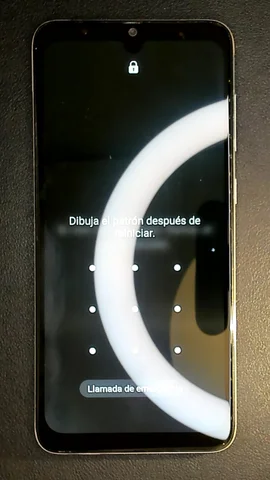 Foto tomada del Samsung Galaxy A70 de S****l posterior a la reparación de pantalla el 30 de Enero de 2023