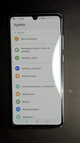 Foto tomada del Huawei P30 de S****a posterior a la reparación de pantalla el 4 de Febrero de 2023