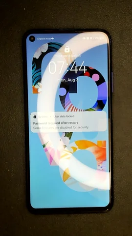 Foto tomada del Huawei nova 5T de R*****a posterior a la reparación de pantalla el 16 de Marzo de 2023