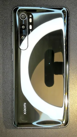 Foto tomada del Xiaomi Mi Note 10 Lite de A*****n posterior a la reparación de tapa trasera y batería el 12 de Abril de 2023