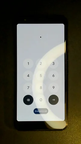 Foto tomada del Google Pixel 3a de D****s posterior a la reparación de pantalla el 16 de Mayo de 2023